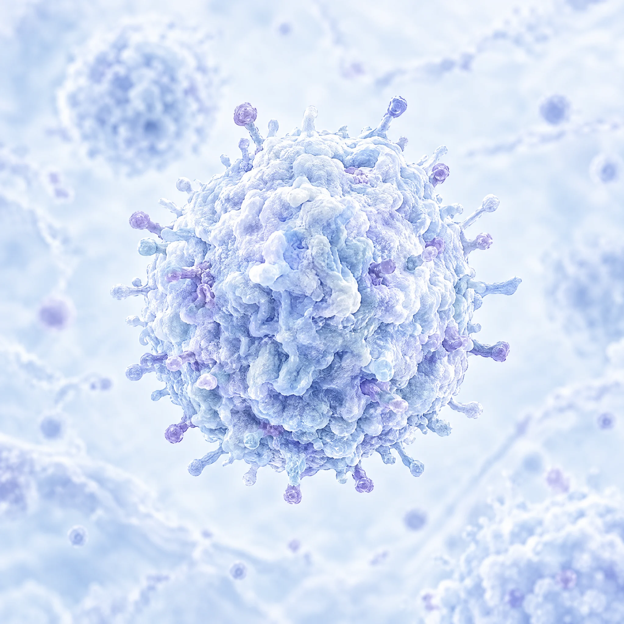 Conceptual immune cell illustration